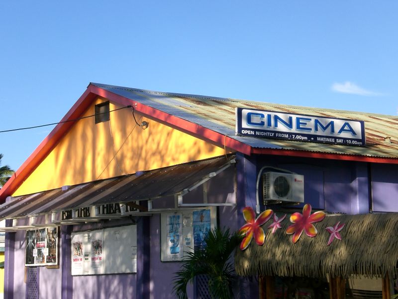 Theres even a 3-screen movie theater. Now playing: Date Movie and Ice Age 2