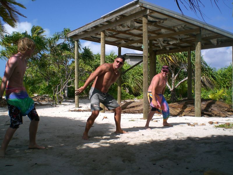 Dancing the haka