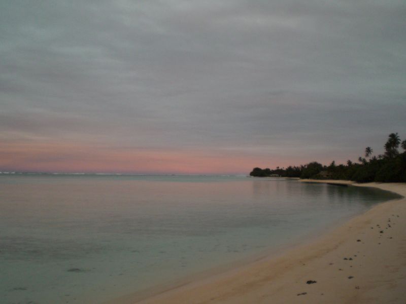 Sunrise...and clear skies!