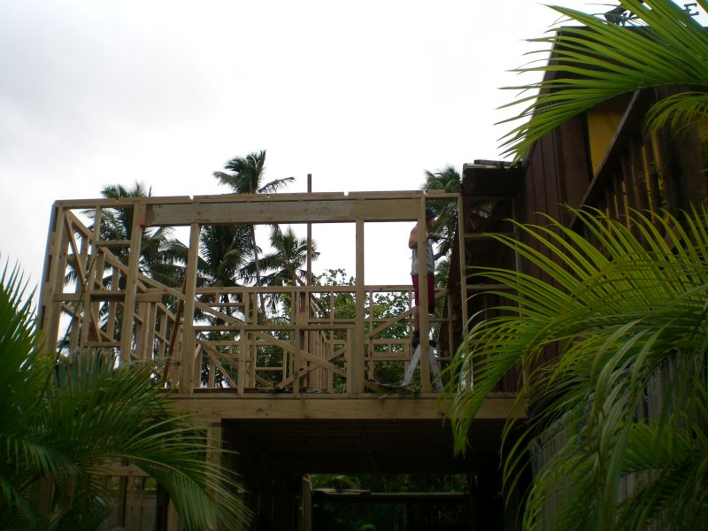 Almost time to leave Raro...goodbye construction!