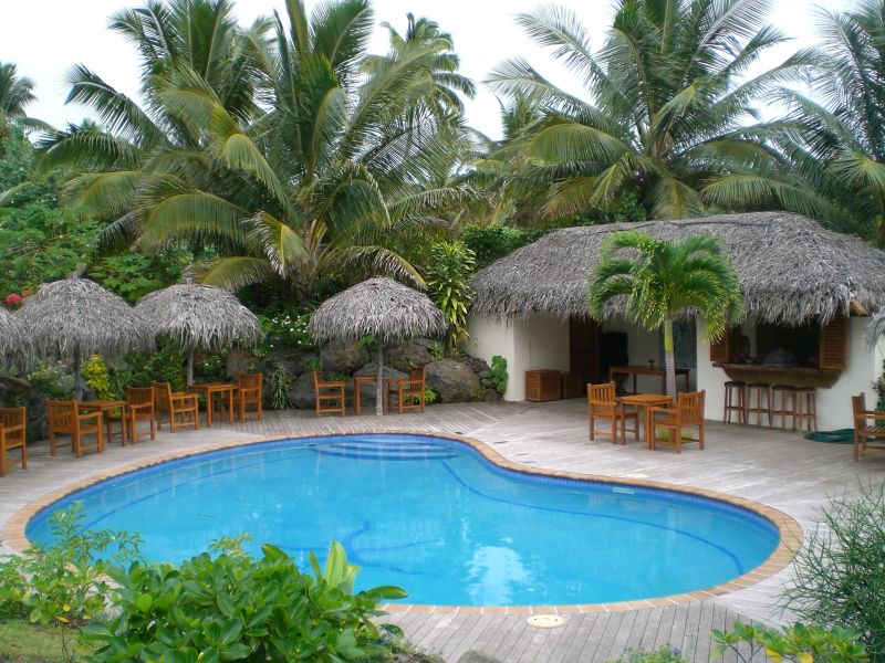 Pool and poolside bar