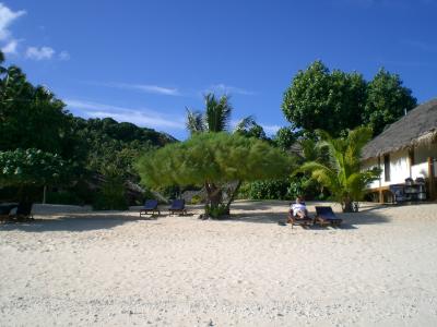 Dan chilling at our beach