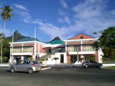 The Avarua government building