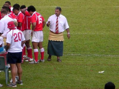 I just love those Tonga coach outfits