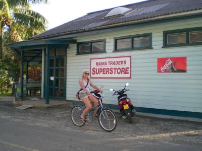 Maina Traders Superstore...the Wal-Mart of Aitutaki (OK, not quite)