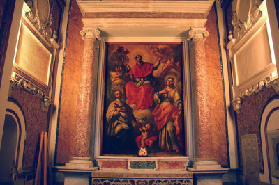 Sorrento Duomo - wall painting