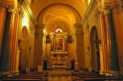 church altar - Sorrento