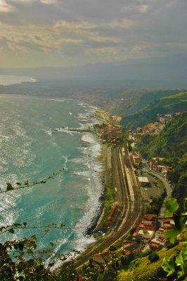 Taormina coast