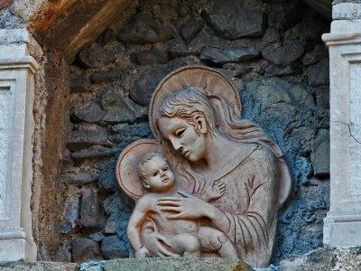 Madonna and infant
