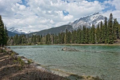 Mount Rundle and Bow River