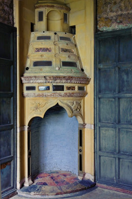 Corner Fireplace
