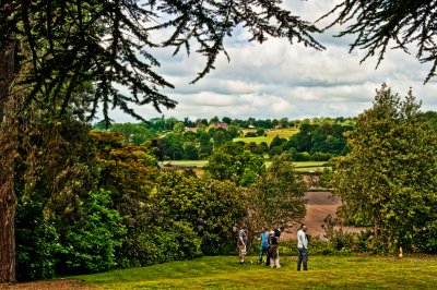 Makeney Hall lawn