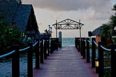 Boardwalk to the beach...