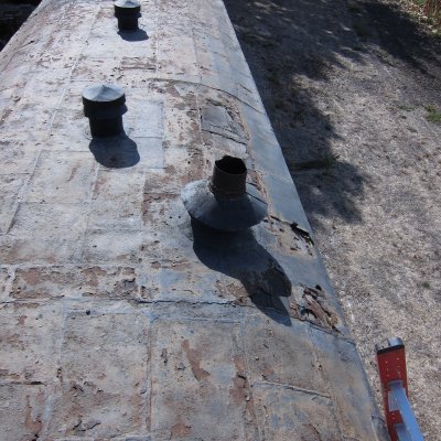 SP 1010 Roof midway to A