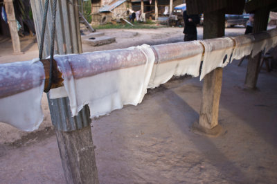 Noodles drying 1