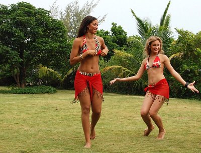 Miss world 2006 & candidates of 2007 in Sanya China