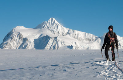 From the top, a view of Mt. Shuksan