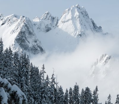 Chair Peak from Big 10 Basin