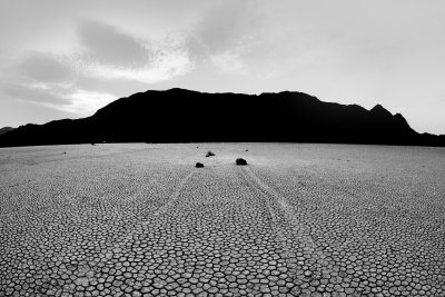 Racetrack Playa (Moving Rocks), Death Valley National Park, California, USA