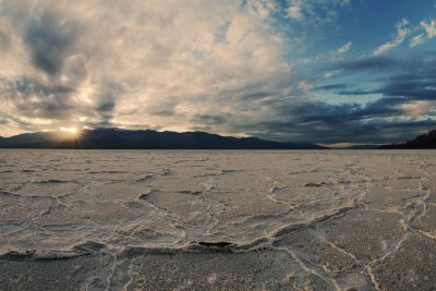 Badwater Salt Flats, Death Valley National Park, California, USA