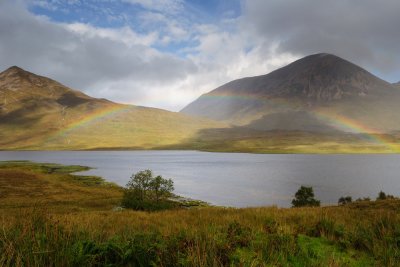 Rainbow over Loch Ainort  11_DSC_5701