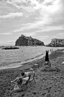 View of Castello Aragonese - Ischia