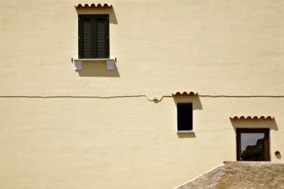 Three windows -.Ischia