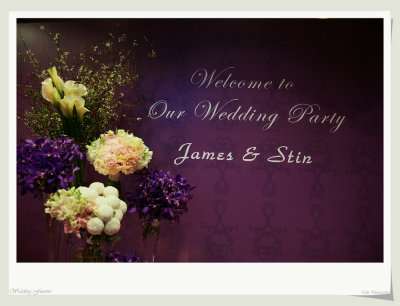 Wedding - James & Stin