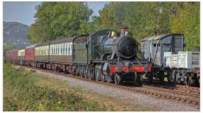 Great Western Railway Designed 'Mogul' 2-6-0 9351.