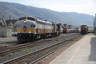 Departing Kamloops