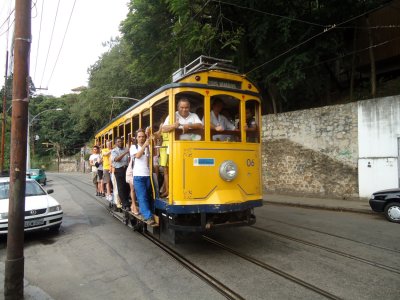 Tram in Rio de Janeiro