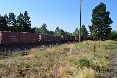 33 west end of yard with stored equipment