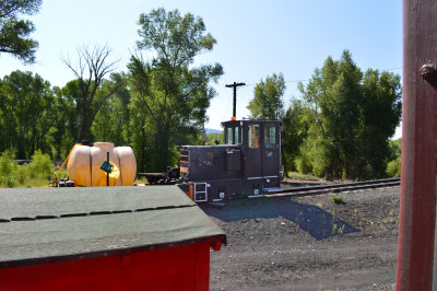 43 A small diesel powdered unit in the Chama yard