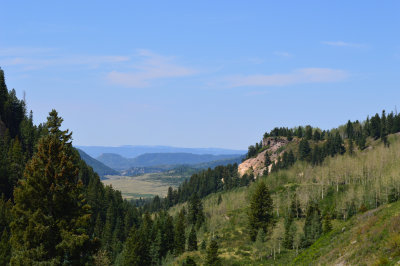 22 Looking back down Wolf Creek valley