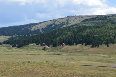 38 Looking across Los Pinos curve