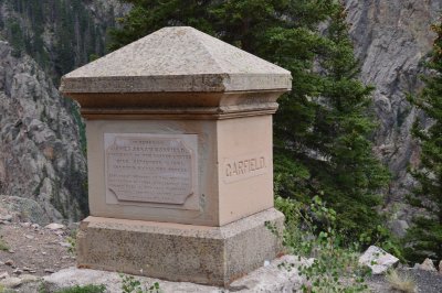 8 Garfield Monument erected by the DRGW after his death