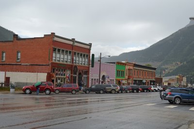 Looking south along the other side of Greene St., Silverton, CO