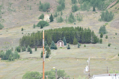 Christ of the Mines shrine above Silverton, CO