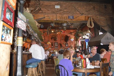 Overall view of the Handlebar from the table I was sitting at for lunch