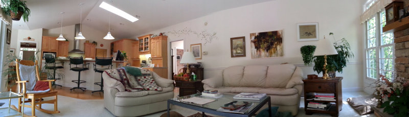 In Camera Kitchen Panorama
