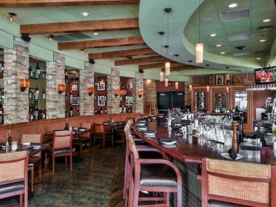 Interior of Travinia Restaurant in Biltmore Town Square