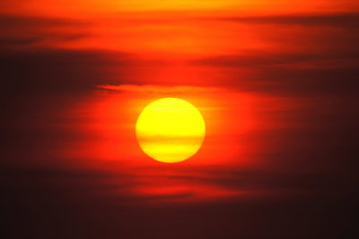 Sunset over Lake Waccamaw