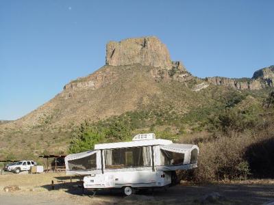 View from Basin Campsite, Big Bend NP