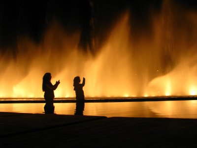 Fanfare Fountain in San Pedro
