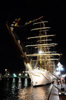 Bicentennial of The War of 1812 in Baltimore's Inner Harbor.