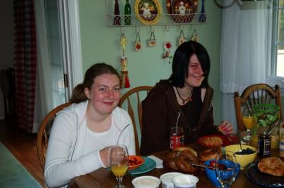 Breakfast, and the start of day 2