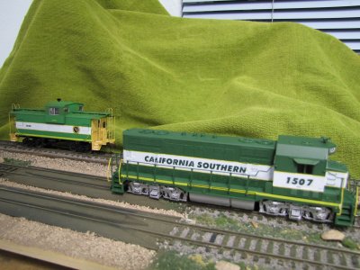 CSL CF7 1507 and Caboose 1959