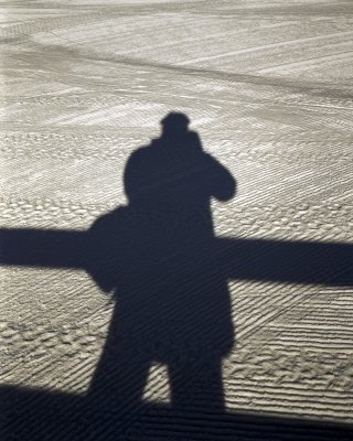 Self portrait showing why that person believes film is not dead.