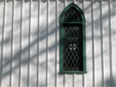 wood church-window