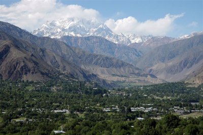 Chitral valley - Tirich Mir peak (7706m)